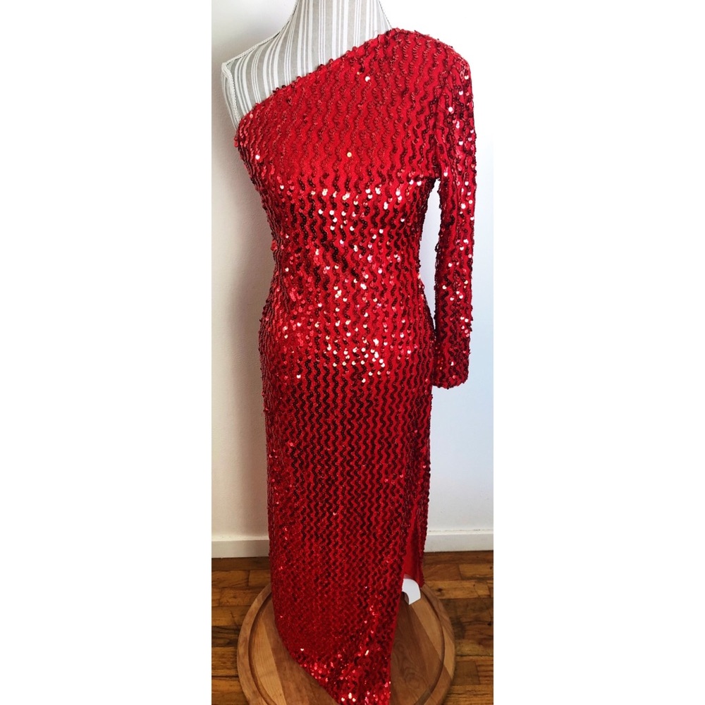 🎃 Halloween 90’s Sequin Devil Dress 😈